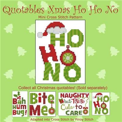 (image for) Quotables Christmas Ho Ho No